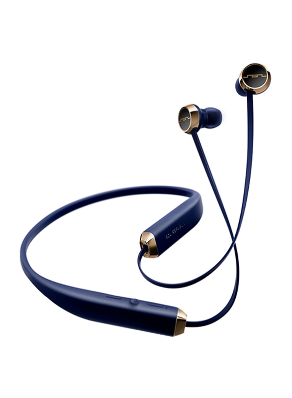Sol Republic Shadow Bluetooth In-Ear Earphones, Navy Blue