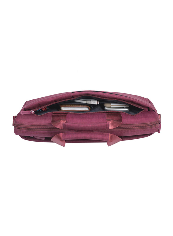 Rivacase 13.3-inch Shoulder Laptop Bag, Red