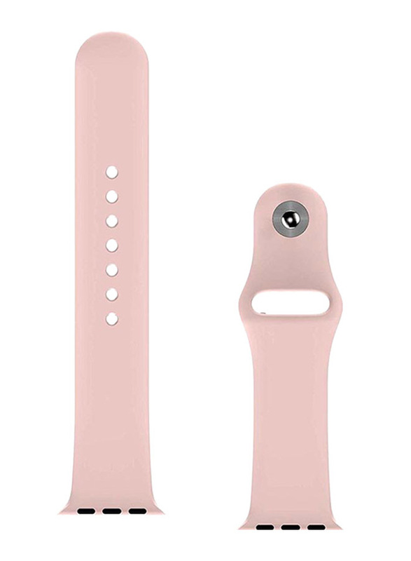 BeHello Premium Silicone Strap for Apple Watch 38mm/40mm, Pink