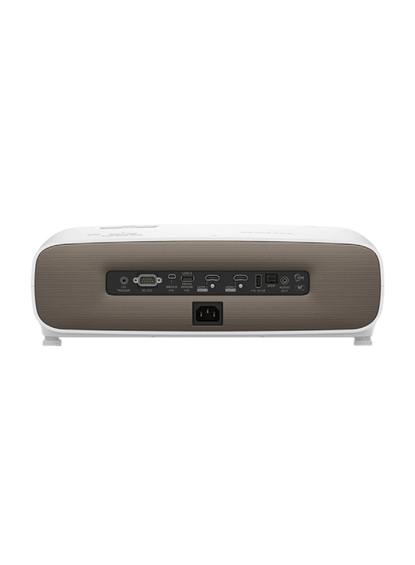 BenQ W2700 DLP 4K HDR-Pro Portable Projector for Home Cinema, 2000 Lumens, White