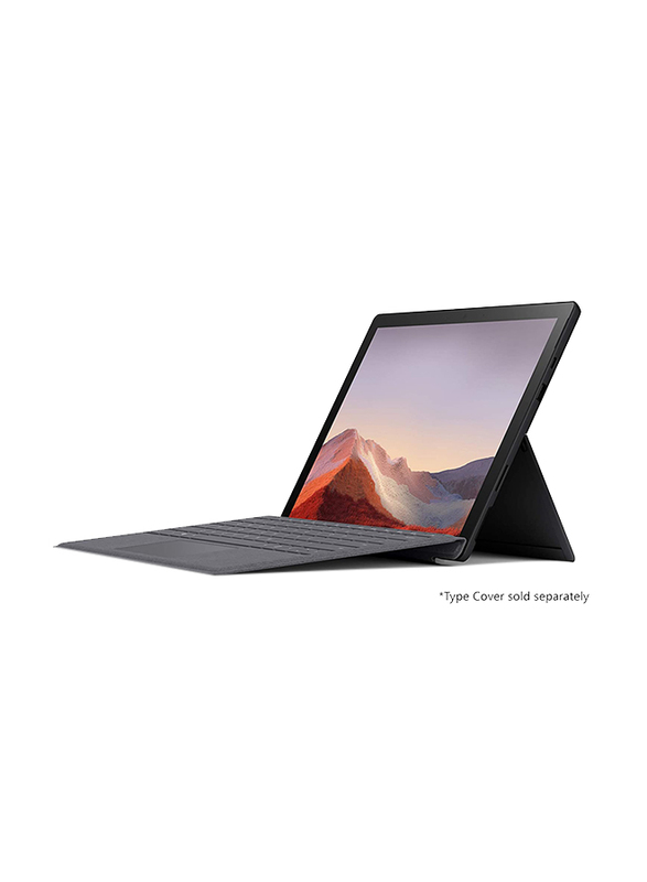 Microsoft Surface Pro 7 2 in 1 Laptop, 12.3" PixelSense Display, Intel Core i5-1035G4 10th Gen, 256GB SSD, 8GB RAM, Intel Iris Plus Graphics, EN KB, w/ Black Cover, Win10 Home, Black