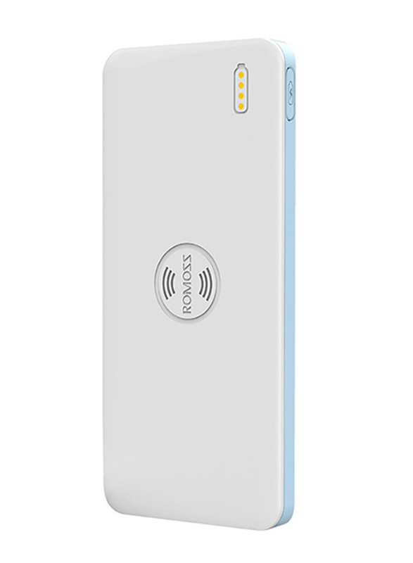 Romoss 5000mAh Freemos 5 WS05 Wireless Fast Charging Power Bank, White