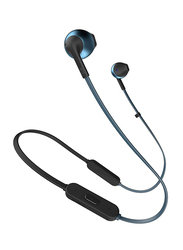 JBL T205BT Wireless In-Ear Headphones, Blue