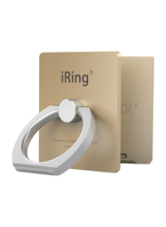 Iring Link Phone Cradle and Stand for Wireless Chargers, Gold
