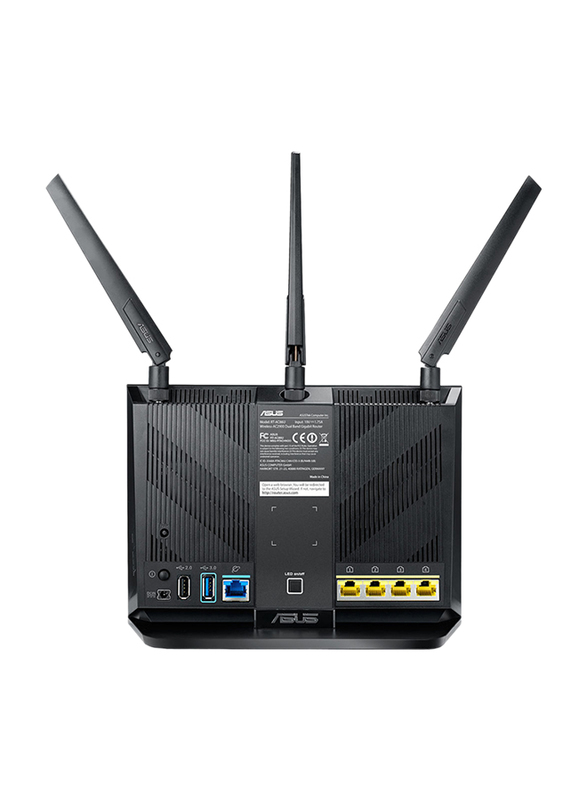 Asus GT-AC2900 Gaming Wireless Dual band Gigabit Wi-Fi Router, Black