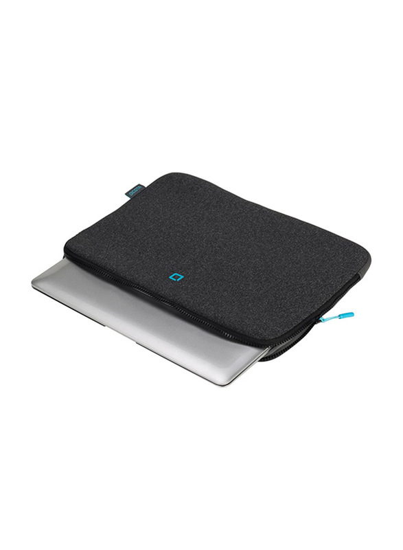 Dicota Skin Flow 15-15.6-inch Sleeve Laptop Bag, Anthracite/Blue