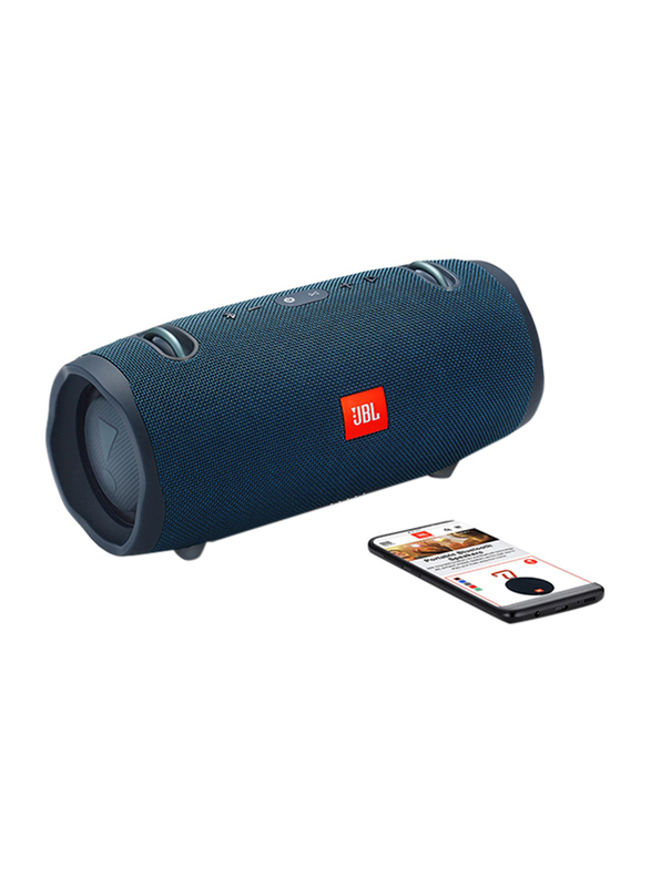 JBL Xtreme 2 Water Resistant Portable Bluetooth Speaker, Blue