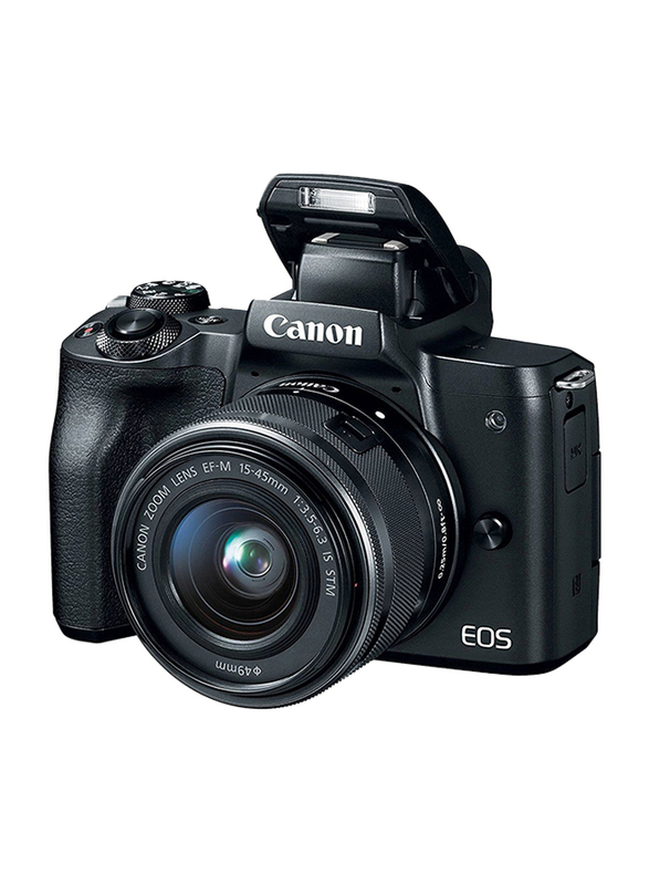 Canon EOS M50 Mirrorless Camera with EF-M15-45mm Lens, 24 ...