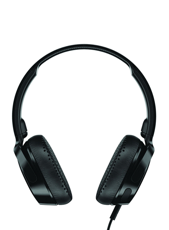 Skullcandy Riff 3.5 mm Jack On-Ear Headphones with Mic, Black