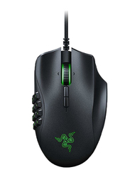 Razer Naga Trinity MOBA/MMO Optical Gaming Mouse, Black
