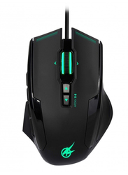 Port Arokh X-3 Wired Optical Gaming Mouse, Black