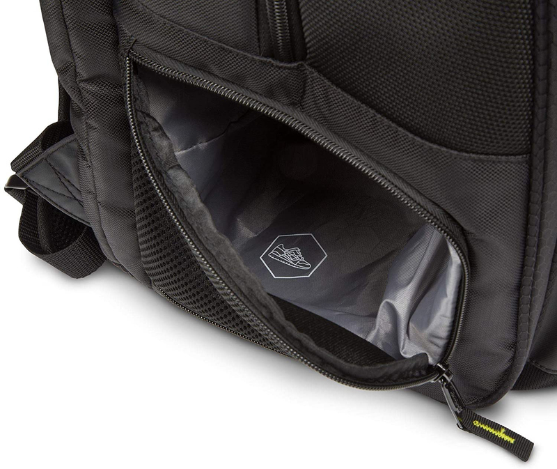 Targus Work + Play Rackets 15.6-inch Backpack Laptop Bag, Black/Yellow