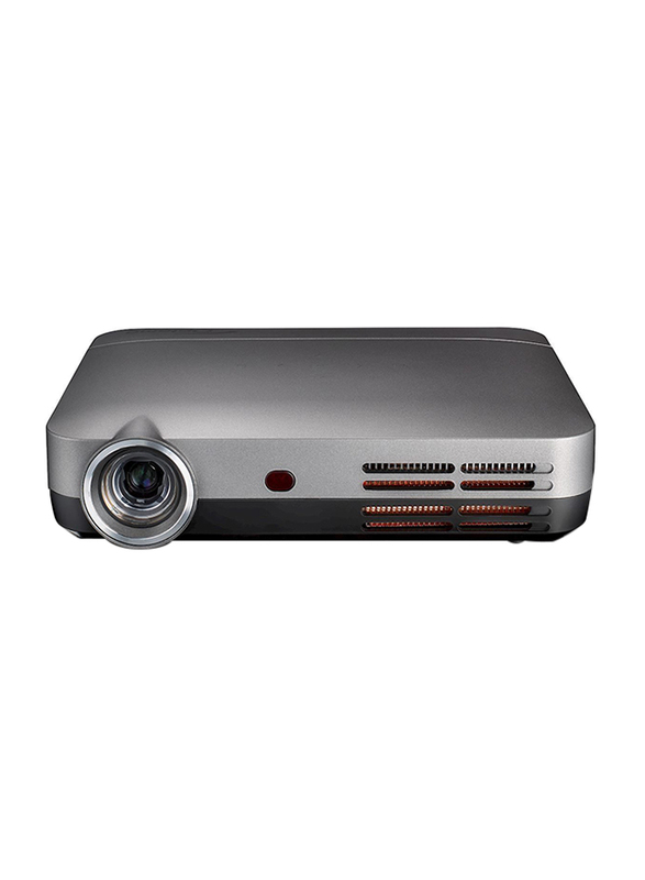 Optoma ML330 HD DLP Wireless Portable Home Entertainment Projector, Built-in Speaker, Grey/Black