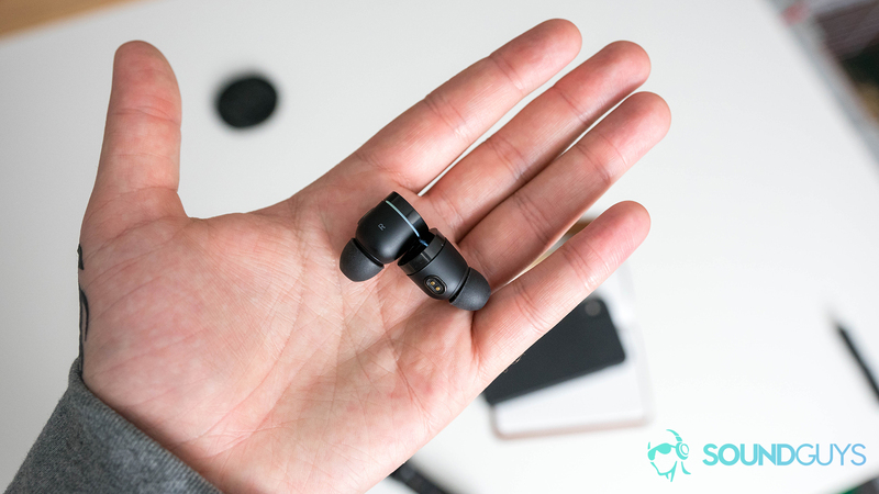 Crazybaby Air Nano True Wireless In-Ear Noise Cancelling Headphones, Black