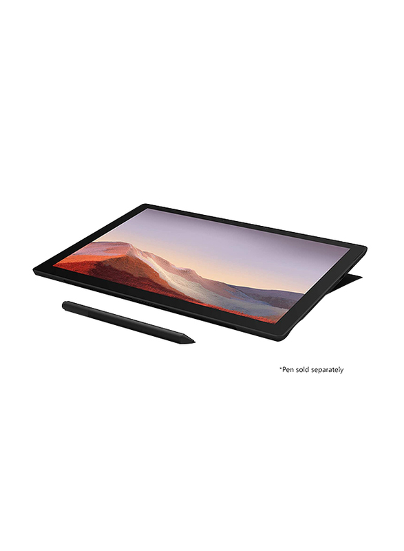 Microsoft Surface Pro 7 2 in 1 Laptop, 12.3" PixelSense Display, Intel Core i5-1035G4 10th Gen, 256GB SSD, 8GB RAM, Intel Iris Plus Graphics, EN KB, w/ Black Cover, Win10 Home, Black