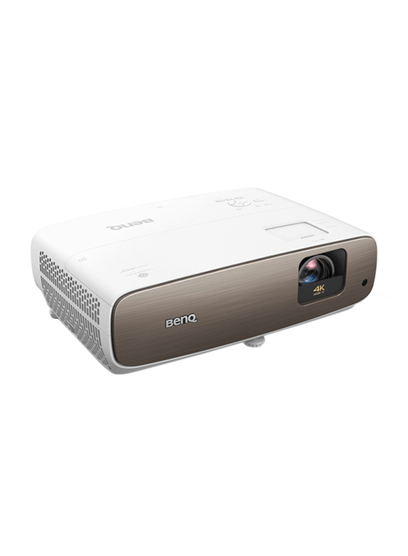 BenQ W2700 DLP 4K HDR-Pro Portable Projector for Home Cinema, 2000 Lumens, White