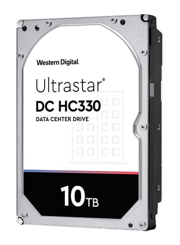 

Western Digital Ultrastar 10TB HDD 6GB/s, Hard Drive, HC330, Silver/Black