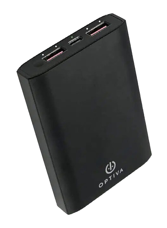 

Optiva 10000mAh 18W Power Bank, OPB10PD, Black/Grey