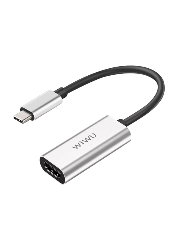 

WiWu Alpha ALPHAHDMIG Type-C To HDMI USB-C Hub, Grey