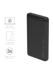Cygnett 27000mAh Chargeup Pro Fast Charging Power Bank with USB Type C Input for Smartphones/Laptops, Black