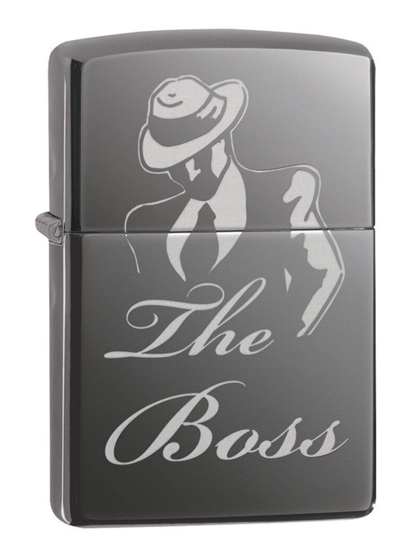

Zippo The Boss Design Classic Lighter, Black