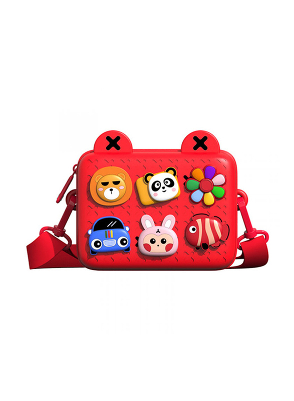 

WIWU EVA Children Trendy Crossbody Bag, Red