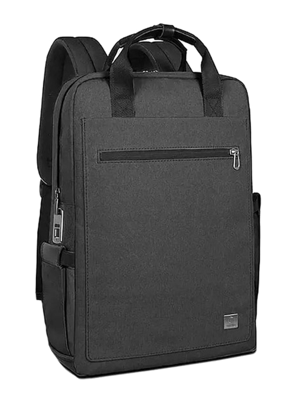 

WIWU Polyester Pioneer Fingerprint Backpack, Black