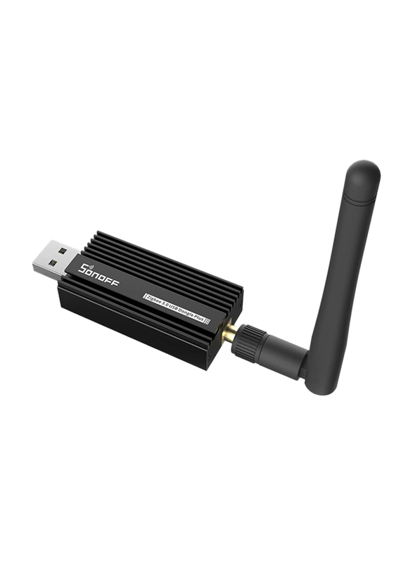 

Sonoff ZBDongle-E Zigbee 3.0 USB Dongle Plus, Black