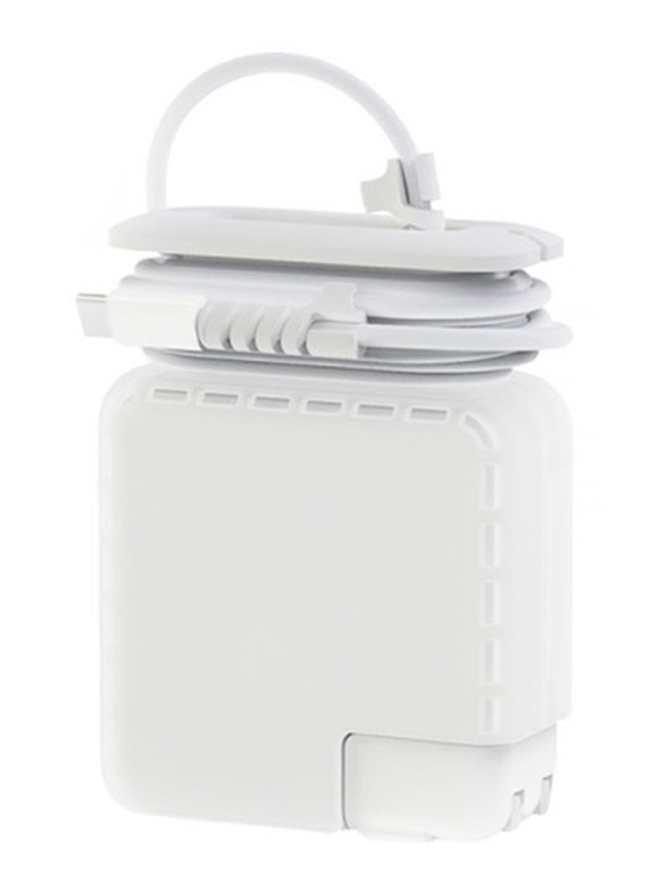 

WiWu Power Adapter Case with Cord Winder and Cable Protector for 87W and 96W Adaptors, White