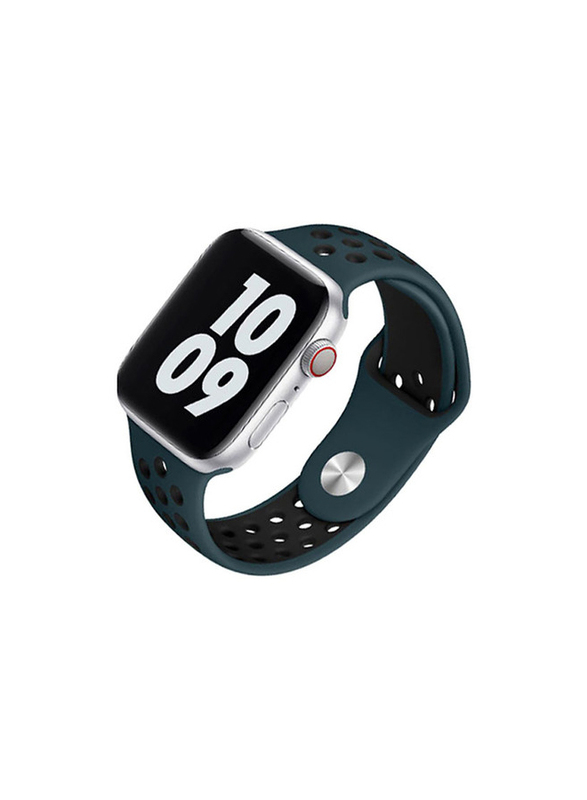 

WIWU Unisex Dual Color Sport Band for iWatch, 38/40mm, Aoba Black