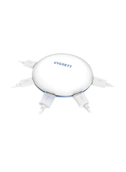 Cygnett Super 5 Port USB Hub UK Charger, 25W, White