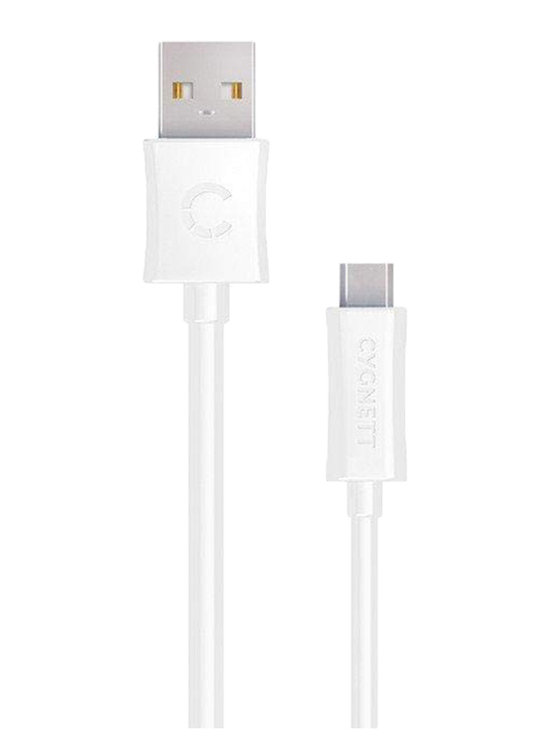 

Cygnett 1-Meter LightSpeed USB Type-C 3.2 Gen PVC Cable, High-Speed USB A Male to USB Type-C for Smartphones/Tablets/Laptops, White