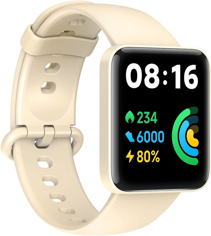 

Xiaomi Redmi Smart Watch 2 Lite Ivory 1.55 Inch Touch Screen, 5Atm Water Resistant, 10 Days Battery Life, GPS, 17 Professional Mode