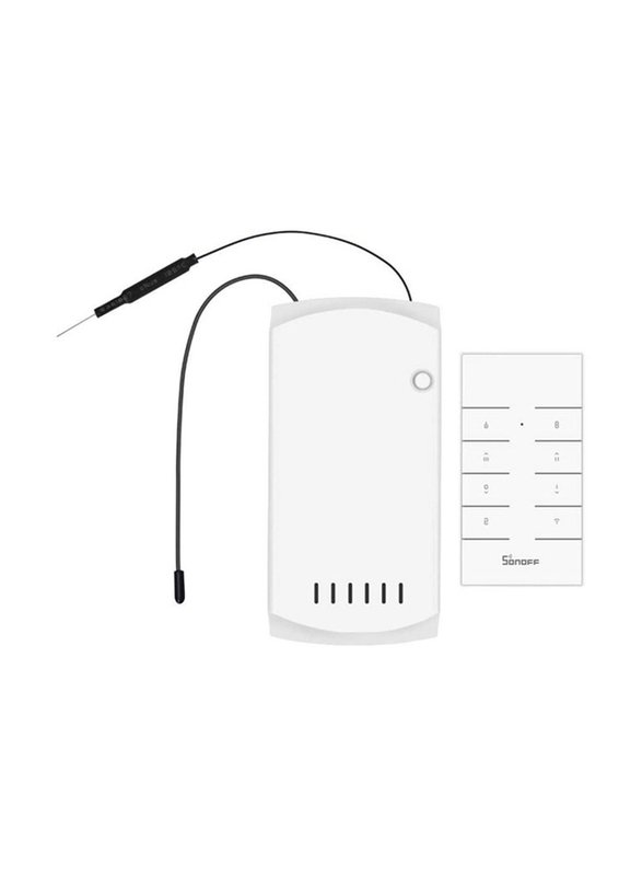 

Sonoff DIY iFan03 Smart Wi-Fi Ceiling Fan and Light Controller, White