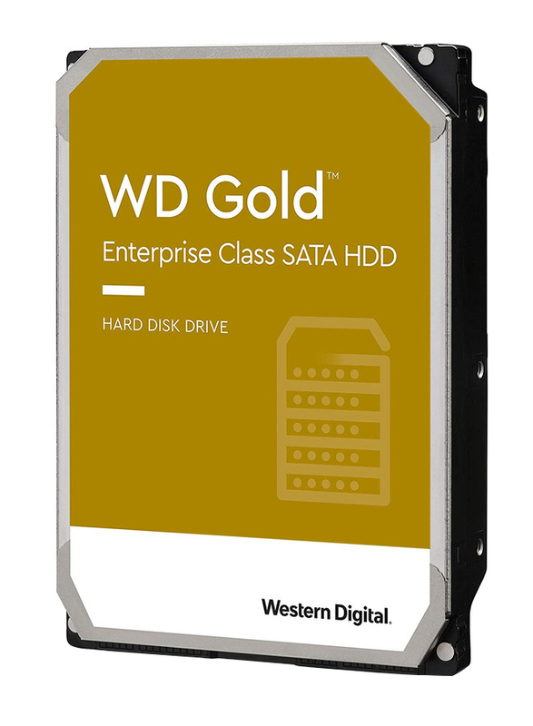 

Western Digital 14TB SATA 6 Gb/s WD Gold Enterprise Class Internal Hard Drive, 3.5-Inch, WD141KRYZ, Silver/Gold