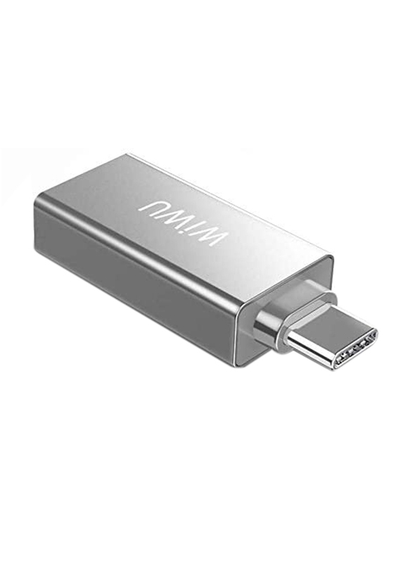 

WIWU USB Type-C Hub Adapter, Silver