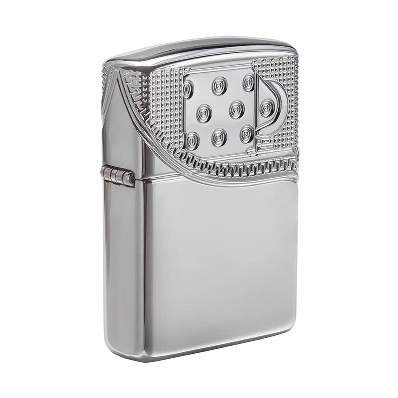 

Zippo Unisex's Zipper Design Windproof Lighter Grey