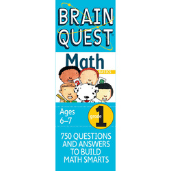 Brain Quest Grade 1 Math, Cards Book, By: Marjorie Martinelli