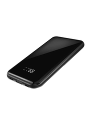 iSafe 15000 mAh Intelligent Protection Wireless Portable Powerbank with 3 in 1 Cable, Black