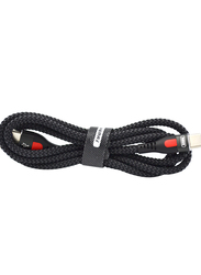 Remax Data Cable, High-Speed 5A Type-C to USB Type A Cable for Smartphones, RC-188A, Black