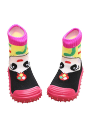 Cool Grip Girl Pink Baby Shoe Socks for Girls, Size 20, 12-18 Months, Pink