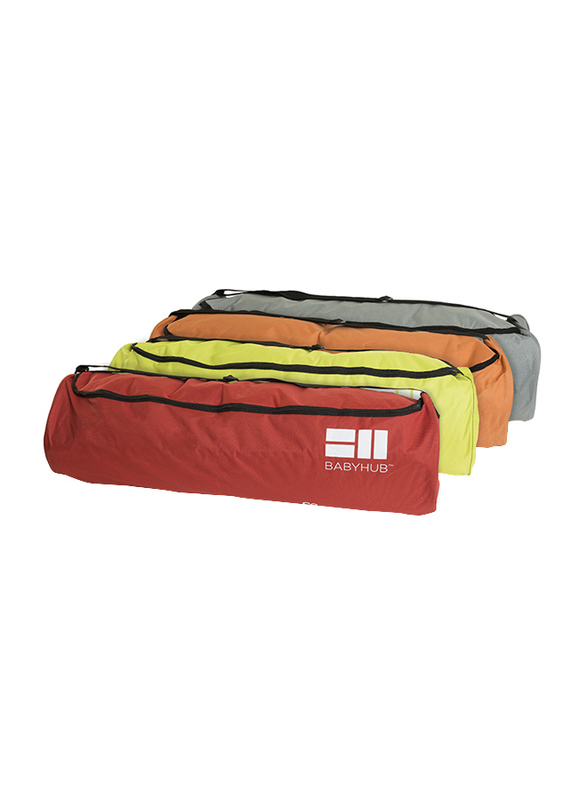 BabyHub SleepSpace Travel Cot, Pebble Grey