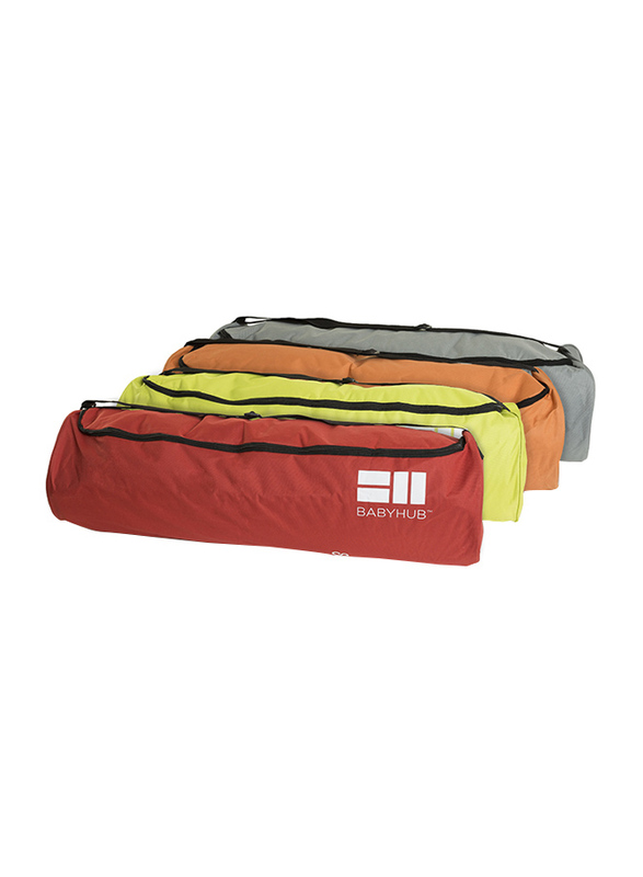 BabyHub SleepSpace Travel Cot, Ruby Red