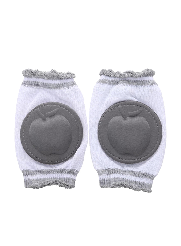 B-Safe Apple Knee Pads Unisex, Cotton, 18-24 Months, Grey