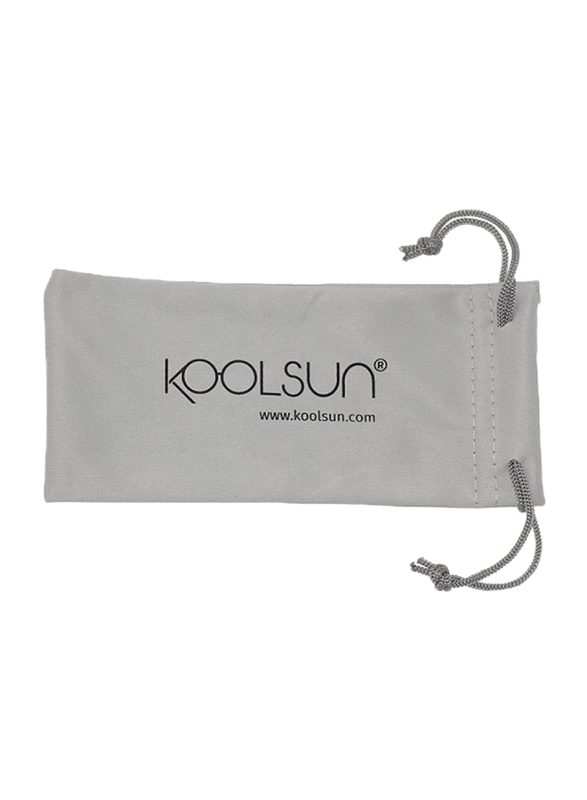 Koolsun Full Rim Sport Sunglasses Kids Unisex, Mirrored Orange Revo Lens, KS-SPOLBR003, 3-8 years, Army Green/Taos Taupe