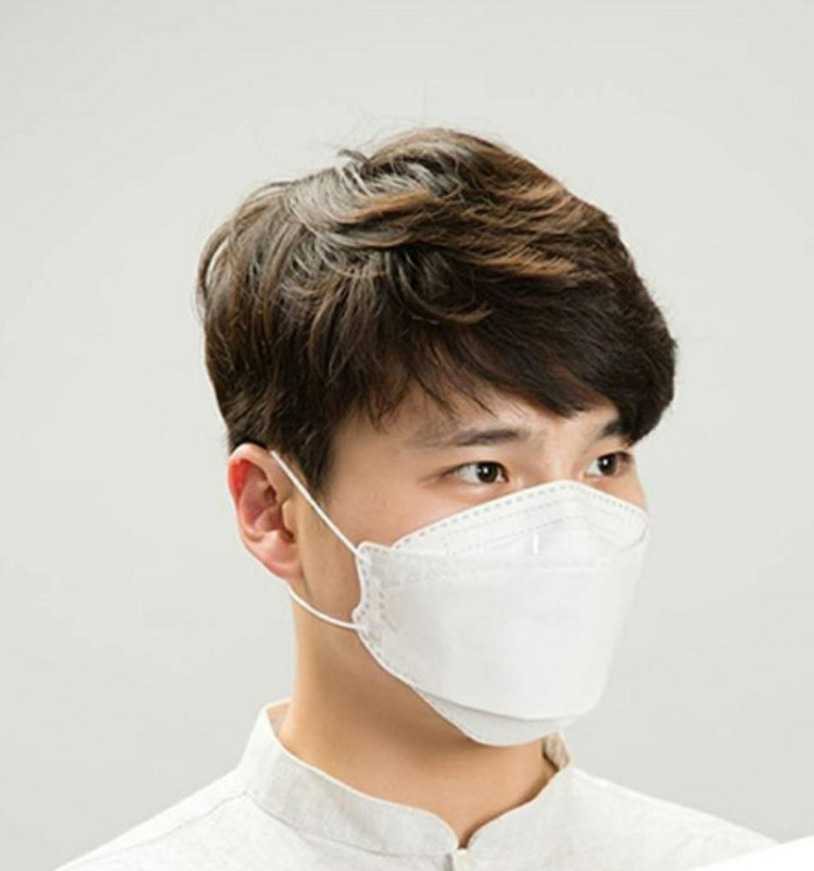 Airtech KF94 Face Mask, White, Free Size, 10 Pieces