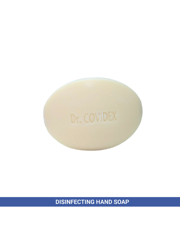 Dr. Covidex Antiseptic & Disinfectant Hand Soap Bar, Beige, 100gm, 4 Pieces