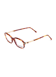 Carolina Herrera Full Rim Rectangular Reading Glasses for Men, Clear Lens, CH601-CA550, 50/19/140