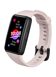 Honor Band 6 Smartwatch with Blood Oxygen and Heart Rate Monitor, Pink