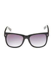 Maxima Full Rim Wayfarer Black Sunglasses Unisex, Gradient Black Lens, MX0017-C1, 53/18
